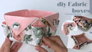 3 Easy Sewing Ideas ✨ from ANY SIZE Fabric Square! Beginner Friendly Tutorial 🌸