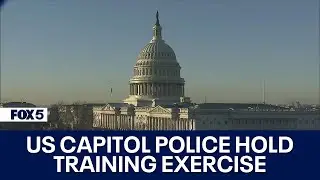 US Capitol Police training exercise held Monday