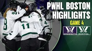 PWHL Finals Highlights: Dramatic, Double OT Ending Between Boston And Minnesota