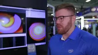 Intel Xeon Phi with Software Defined Visualization at SC16