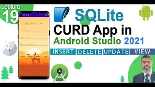 SQLite Database Tutorial in Android Studio | Create CRUD app using SQLite in Android Studio | L#19