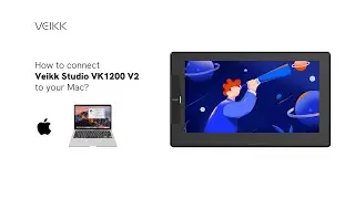 How to connect your Studio VK1200 V2 to Mac&Chrome OS? | Veikk