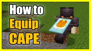 How to Equip CAPE to Character in Minecraft Bedrock (Fast Method)