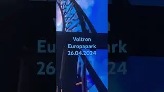 #Europapark #voltron #tesla #rollercoaster #2024