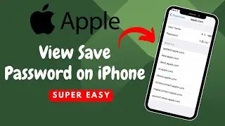 How to see saved password on iPhone - View Passwords on iOS