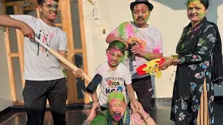 पहली बार मनाई होली नंनद के साथ || Holi Celebration 2024 🙏