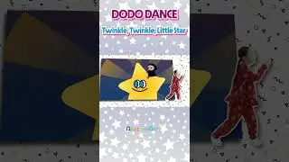 Twinkle, Twinkle, Little Star | Dance Along | Nursery Rhymes | Kids Rhymes | DODO ABC | Reading Gate