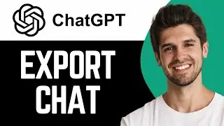 How To Export Conversation in ChatGPT - Save ChatGPT Conversations As A PDF File