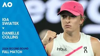 Iga Swiatek v Danielle Collins Full Match | Australian Open 2024 Second Round