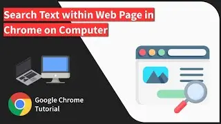 How to Search Text using Find option in Chrome browser on Computer