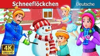 Schneeflöckchen | Snowflake Story | Gute Nacht Geschichte | Deutsche Märchen |@GermanFairyTales