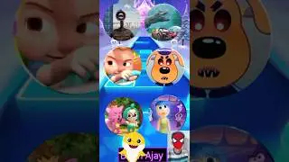 Siren Head, Lightning Mcqueen, Cocomelon, Sheriff Labrador Exe, Pinkfong, Inside Out Tiles Hop 288