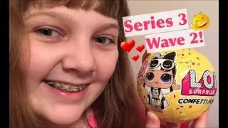 NEW LOL Surprise SERIES 3 WAVE 2 Unboxing L.O.L. Confetti Pop Dolls – Opening & Toy Review