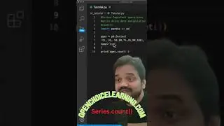 How to count total no of records in one series using pandas👉🔥👌 