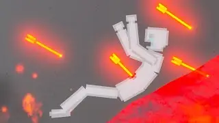 People Fight Each Other (LAVA MAP) In People Playground