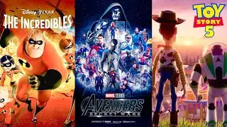 Every Future Disney & Pixar Movie RANKED by how excited I am for them