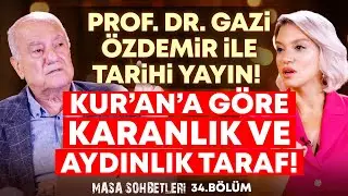 Prof. Dr. Gazi Özdemir ile TARİHİ YAYIN Kur’an’a Göre Karanlık ve Aydınlık Taraf! | İlkay Buharalı