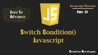 Switch Condition Javascript | Javascript Tutorial