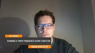 #DwMM003: Running a Timer Triggered Azure Function