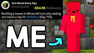 I Placed a Block in Front of 300,000 People