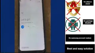 SAMSUNG A107f SAMSUNG FRP BYPASS| SAMSUNG A10S FRP BYPASS|