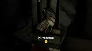 Занятой Каджит в Skyrim #skyrim #стрим #tesugames