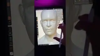 Part one Tutorial on how to sculpt a mask in Nomad Sculpt, using mask and extract function