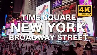 NY Time Square and Broadway: A Tour of New York City's Iconic Landmark