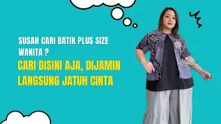 Spill Batik Big Size Atractiv  | outfit kantoran wanita plus size