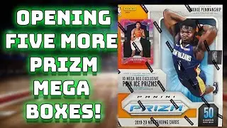 Mega Box Madness #2 - Another Five 2019-20 Panini Prizm NBA Mega Box Break!