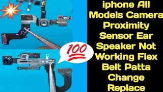 iphone Camera proximity Sensor Speaker not working flex cable patta replacement all available here.