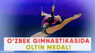 O'zbek gimnastikachisida oltin! Barcha qoyil qoldi