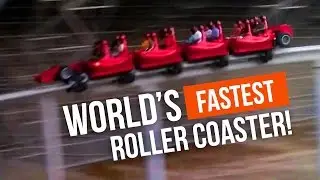 World's fastest rollercoaster | 240km/h in 4.9 seconds