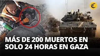 HAMÁS advierte que OPERACIONES ISRAELÍES dejaron MÁS DE 200 MUERTOS en Gaza | El Comercio