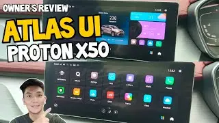 NEW Looks Proton X50 Infotainment with Atlas OS UI