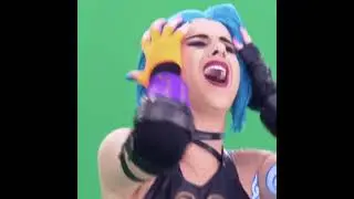 "PLAYGROUND"  JINX Behind the Scenes | Just Dance 2023 Edition | Arcane League of Legends #shorts