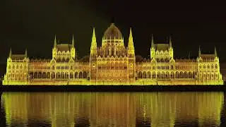 Giant mapping on Budapest Parliament 2022 | aram.eu