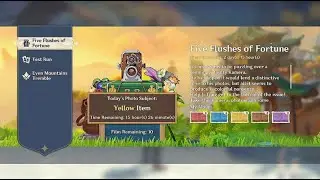 Genshin Impact Tips Guide | Yellow Item Photos - Five Flushes of Fortune Day 6