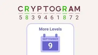 Cryptogram Daily Challenge September 9 2024 - 'Welcome to stockholm' Answers