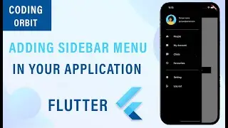 Flutter Sidebar | Navigation Drawer