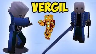 Minecraft Epic Fight VERGIL (EASY, 2024) | Minecraft Epic Fight Mod how to defeat Vergil