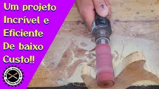 LITTLE GIANT - Micro grinding made with a small tank motor, all step by step for you!!!