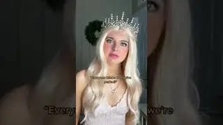 A royal family is taking pictures when the princess exposes them. 