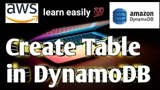 Create table in Dynamodb #computerscience #aws  @AllinOneK5