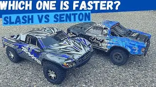 Traxxas Slash 4x4 VXL Vs. Arrma Senton 4X4 V3 BLX 3S | Speed Runs | Senton Problems FIXED