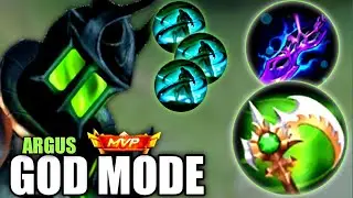 ARGUS ENTER GOD MODE ! ARGUS BEST BUILD 2022 | ARGUS GAMEPLAY-MLBB