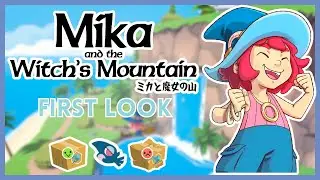 🧹Mika and the Witch’s Mountain - Kiki’s Delivery Service Meets Wind Waker Cozy Game 🌙 Switch #gifted