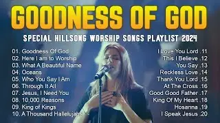 Goodness Of God 🙏Experience the BEST Hillsong Worship Music of 2024! 