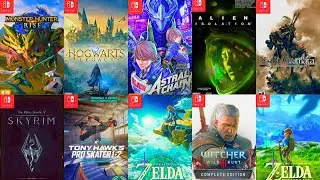 Top 11 Best GRAPHICS Games on NINTENDO SWITCH (Realistic Graphics)