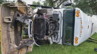 Investigation into deadly bus crash that killed eight and injured dozens in Florida